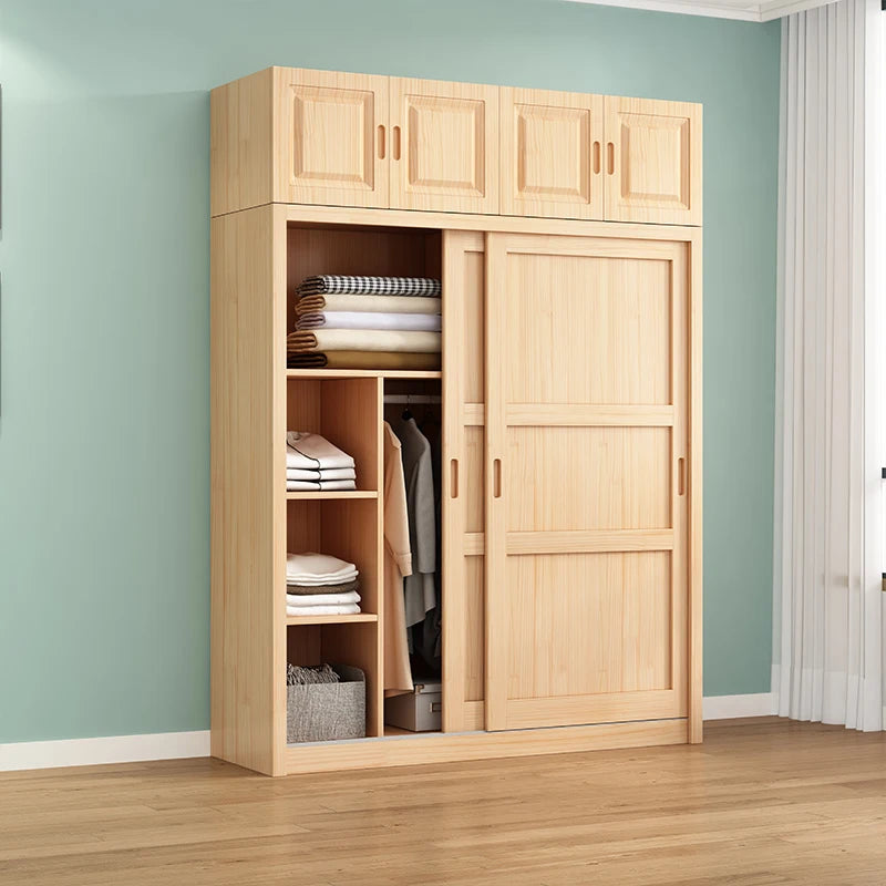 Display Standing Wardrobes Cupboard Luxury Hangers Storage Wardrobes Rack Space Saving Armoires De Vetement Modern Furniture