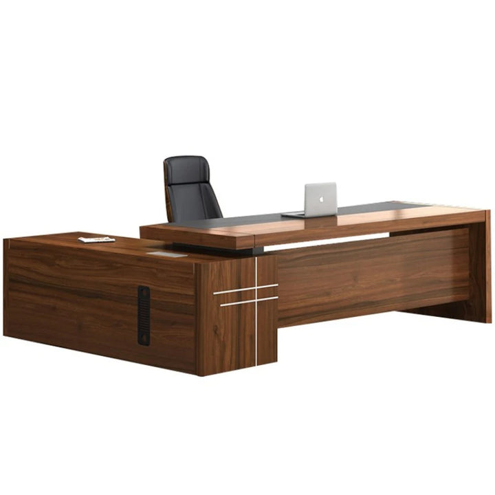 Modern Standing Computer Desk Large Wood Wooden Pc Office Desk Home Executive Escritorio Para Compuradora Modern Furniture