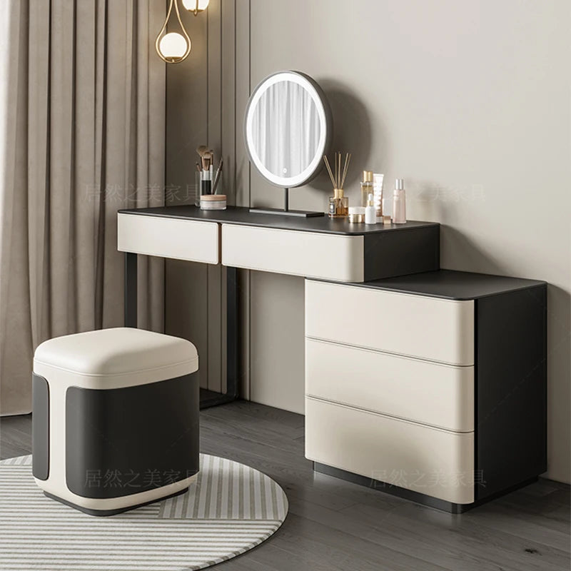 Cosmetic Bedside Dressing Table Luxury Drawers Mobile Dressing Table Accessories Coiffeuse De Chambre Bedroom Set Furniture