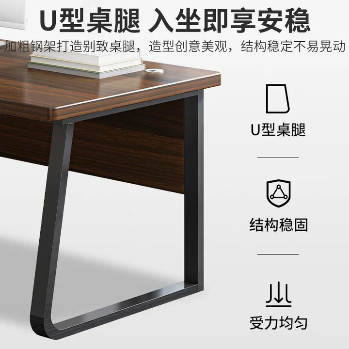 Rectangular Study Office Desks Storage Household Computer Table Notebook Office Desks Writing Gamer Pc Bureau Furniture MR50OD