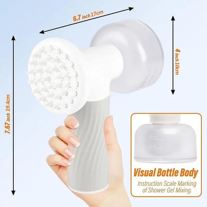 Auto-Foaming Dog Bath Brush Pet beauty shower massage brush Pet Cat Cleaning Brush Soothing Massage Tool Pet Accessories