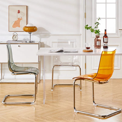 Luxury Transparent Dining Chair Children's Party Modern Peacock Chair Floor Clear Sedie Da Pranzo Moderne Living Room Furniture