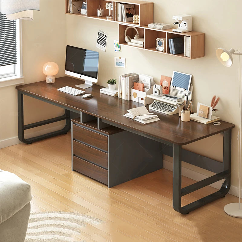 European Drawers Office Desk Reception Secretary Minimalist Reading Computer Desk Luxury Unique Mesa Escritorio Office Furniture