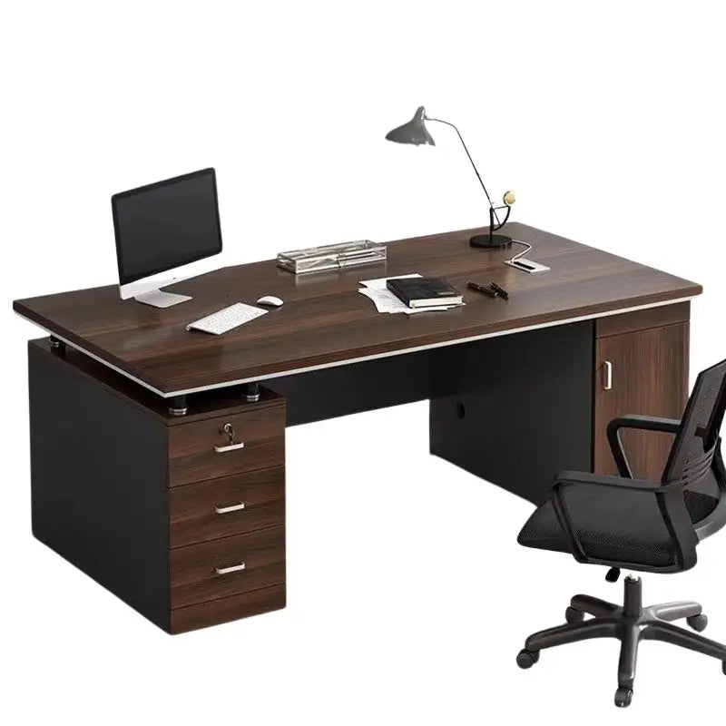 Computer Luxury Office Desk Drawers Cheap Storage Stand Laptop Drafting Office Desk Corner Scrivania Legno Office Furniture HDH