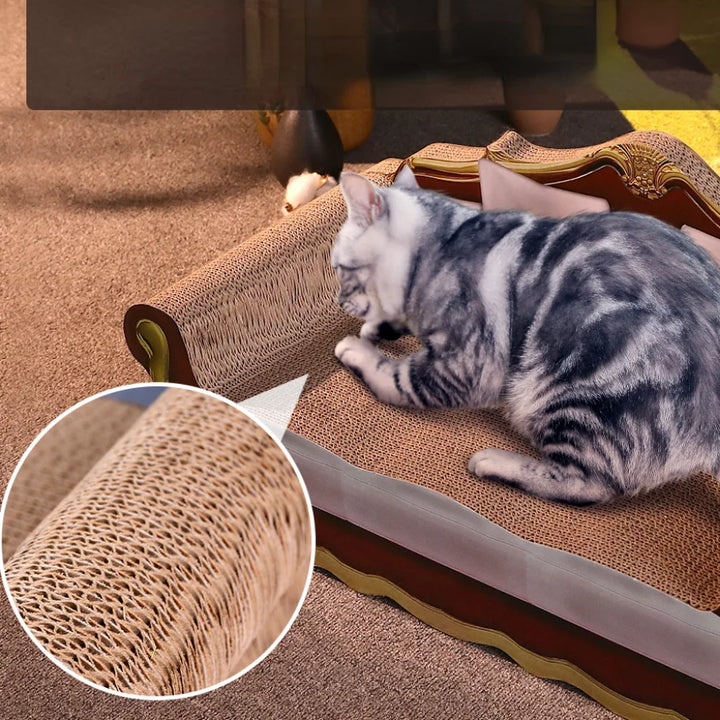 Furniture Cozy Couch Cats Scratcher Luxury Cute Habitats Warm Long Cat Nest Indoor Deep Sleep Areneros Para Gato Pets Supplies