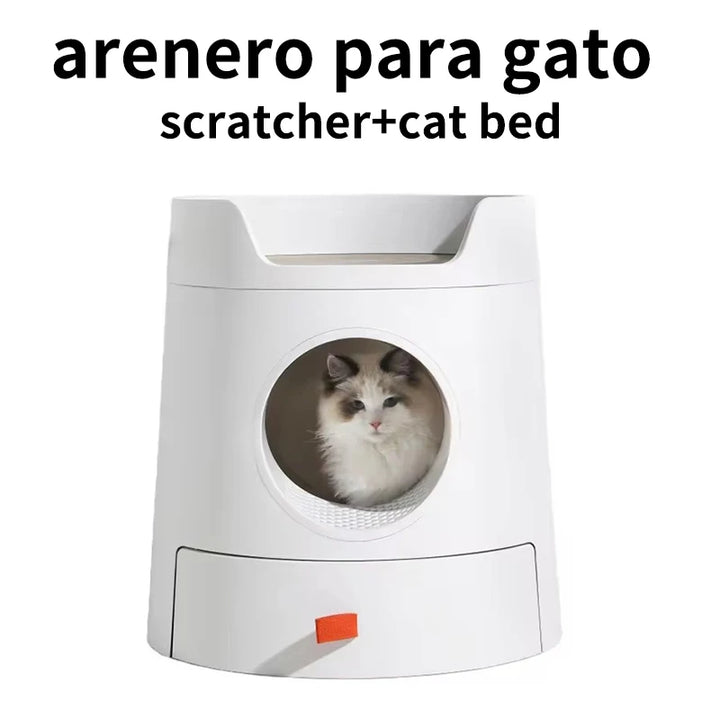 Cat Litter Box Closed Xxl Pet Toilet Easy To Clean Cat Sandbox Wc Drawer Combination Deodorant and Splash Proof Arenero Gato