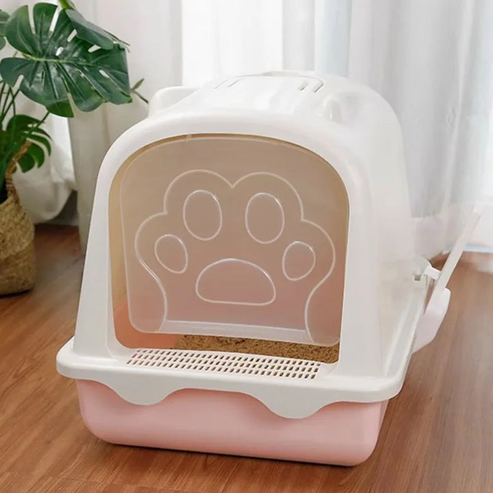 Tray Cat Bedpans Corner Villa Bathroom Shovel Sand Enclosure Cat Toilet Travel Top Entry Caja De Arena Para Gato Pet Items