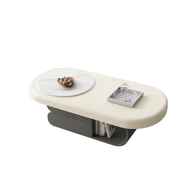 White Space Saving Dining Coffee Tables Bedroom Wood Simple Storage Coffee Table Rectangle Beige Salontafel Office Furniture