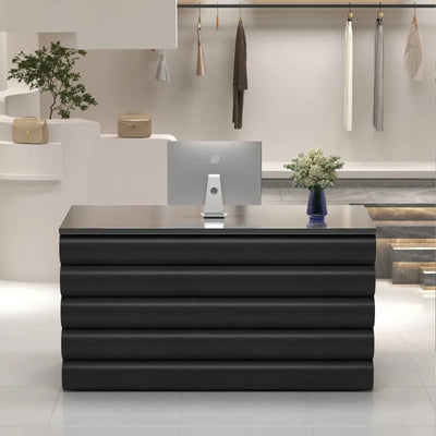 Cash Luxury Reception Desk White Office Clinic Mobile Cashier Counter Cafe Checkout Mostrador Mueble Modern Office Furniture