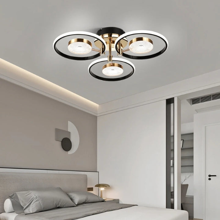 Modern Living Dining Room Ceiling Lights  Originality Intelligent LED Bedroom Pendant Light  Luxury Indoors Decorative Lamps