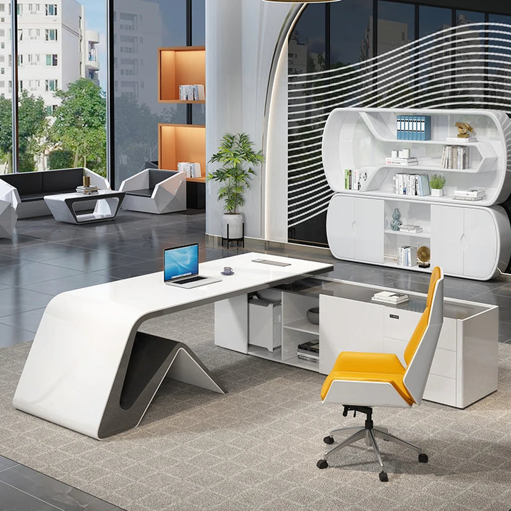 Work Standing White Desk Small Study Modern Computer Laptop Desk Office Writing Work Mesa Para Computador Nordic Furniture