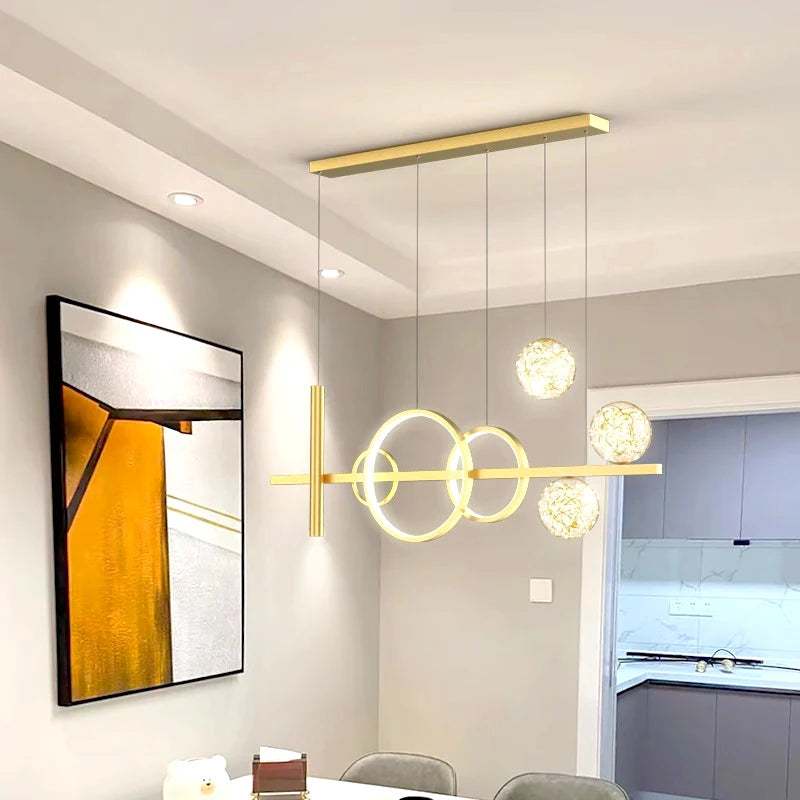 Modern dine dining room Pendant lights indoor lighting Ceiling lamp hanging light led Chandeliers for living room indoor lightin