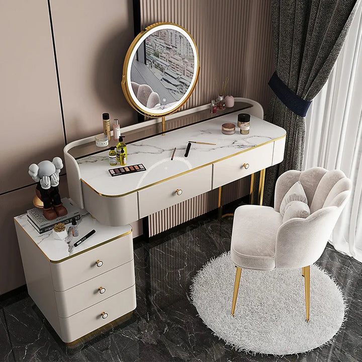 Multifunctional Storage Cabinet Bedroom Dressing Table Dressers Dressers For Bedroom Girl Vanity Table Bedroom Furniture HY