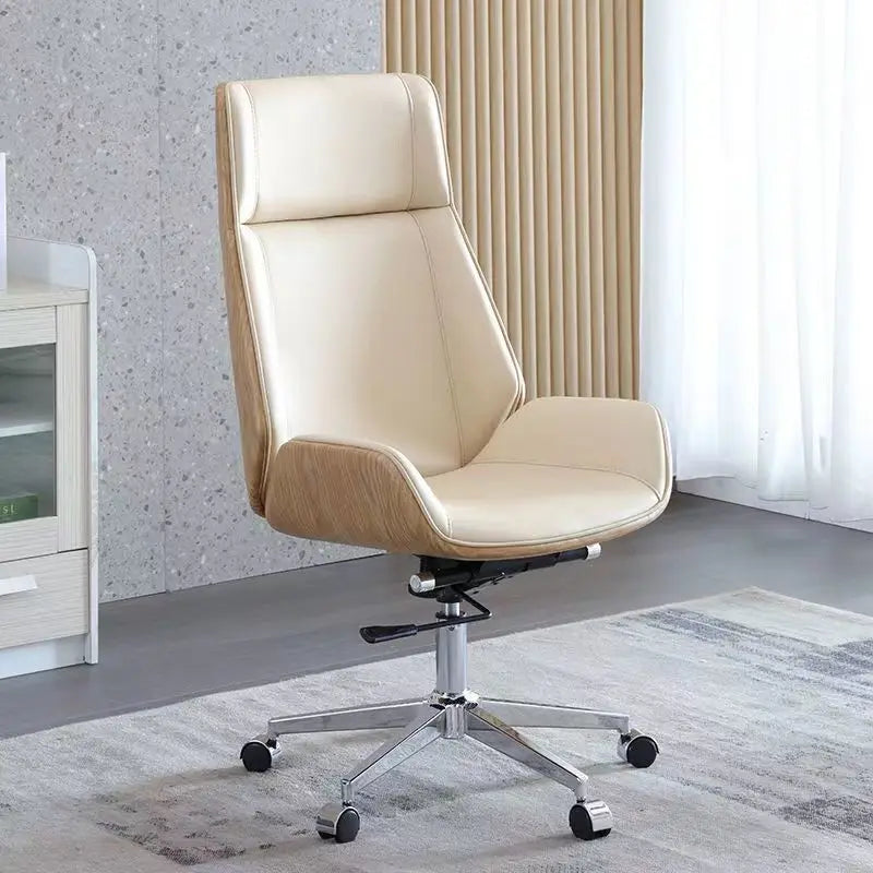 Handle Leisure Office Chair Design High Fashion Back Support Comfort Ergonomic Modern Chairs Fabric Mobili Swivel Furniture