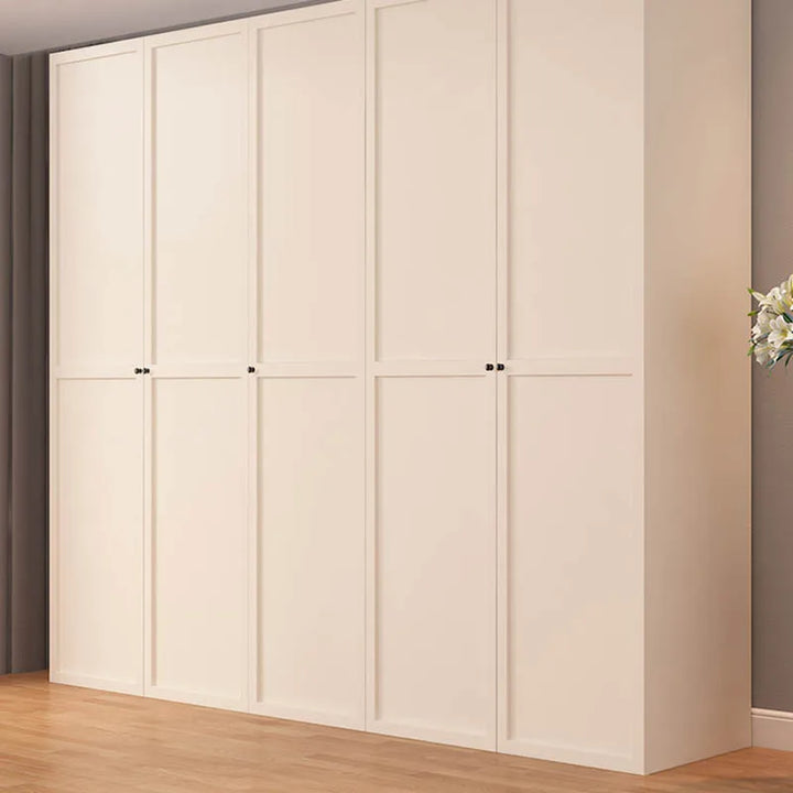 Free Shipping Nordic Wardrobes White Modern Display Clothes Apartment Cabinets Simple Wooden Guarda Roupa Furnitures Bedroom