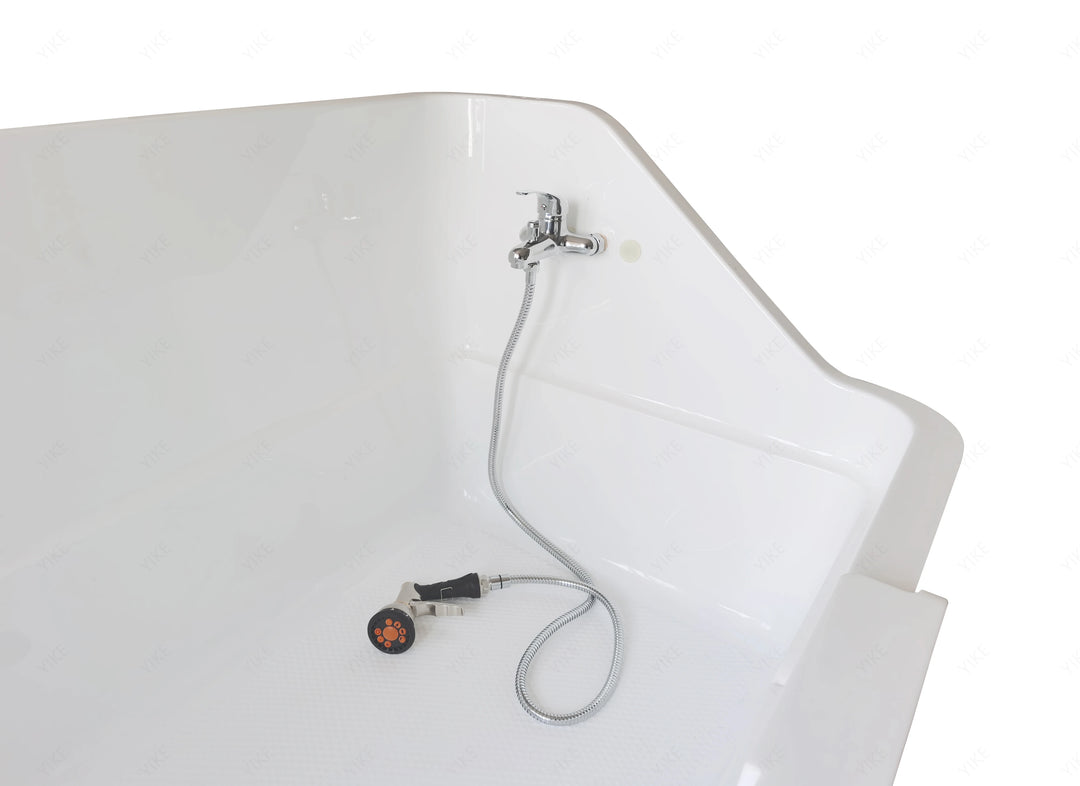 Pet Shower Fiberglass Standing Tub Pet Dog Washing Station Dog Wash Machine Pet Grooming Bathtub