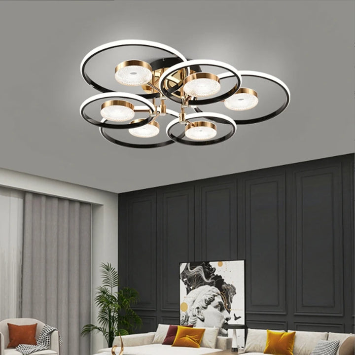 Modern Living Dining Room Ceiling Lights  Originality Intelligent LED Bedroom Pendant Light  Luxury Indoors Decorative Lamps