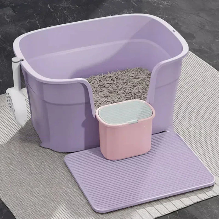 Bedroom Large Cat Toilet Supplies Sandbox Bathroom Rabbit Bed Shovel Condo Cat Bedpans Scratcher Lettiera Gatto Pet Products