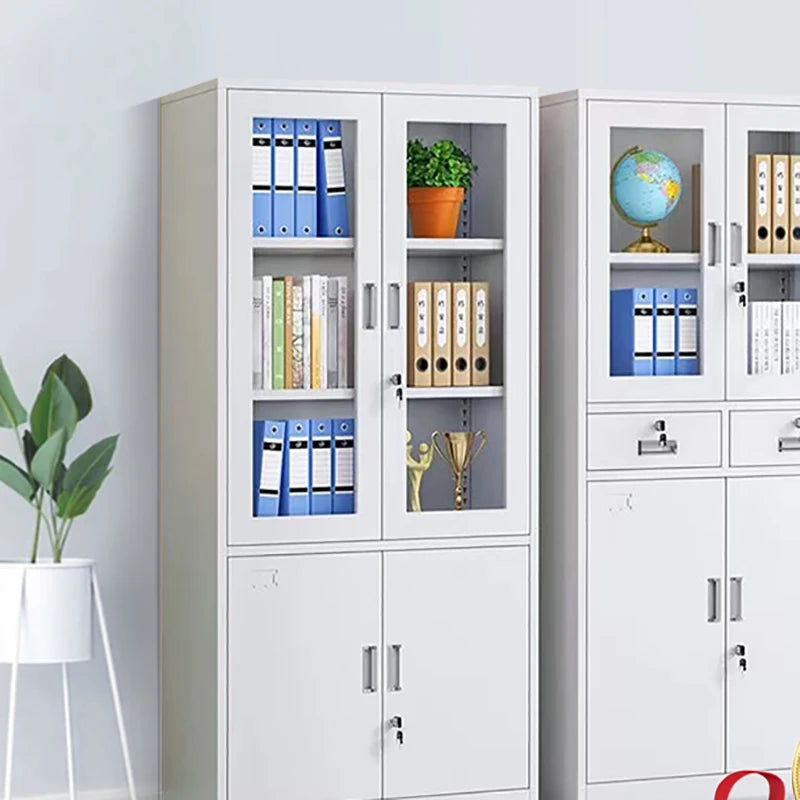 Filing Cabinet, Metal Cabinet Office Filing Cabinet Steel Storage Financial Voucher Iron Short Cabinet Archivador Furniture