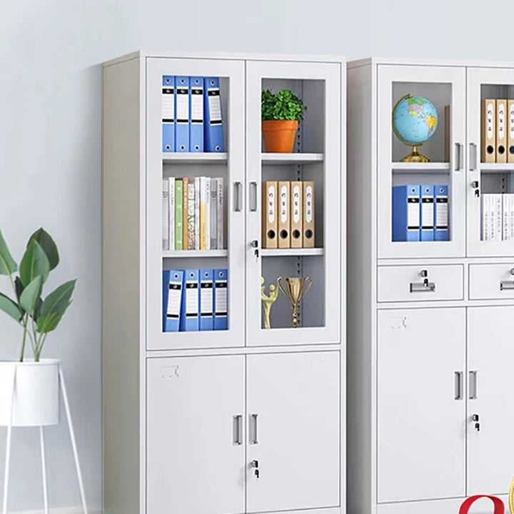 Filing Cabinet, Metal Cabinet Office Filing Cabinet Steel Storage Financial Voucher Iron Short Cabinet Archivador Furniture