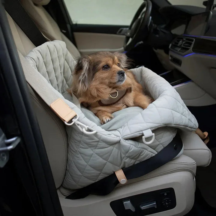 Dog Carrier Handbag Luxury Car Seat Pet Travel Bed for Small Dogs Cat Portable Washable Puppy Carrier Tote Safety Pet Booster