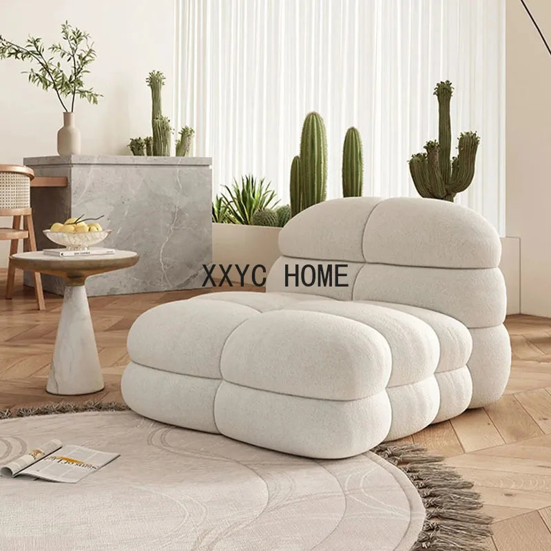 Lounge  Living Room Sofas Luxury Comfortable Design Office Relaxing Lazy Minimalist Aesthetic Couch Modular Floor Furniture