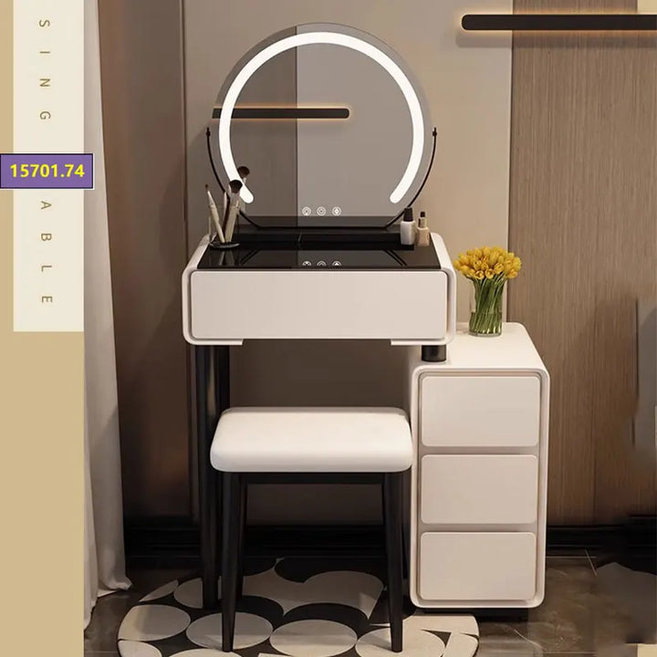 Luxury Makeup Dressing Table Baby Kids Study Mirror Vanity Dressing Table Hotel Modern Tocador Maquillaje Furniture For Bedroom