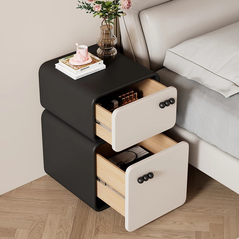 Storage Locker Bedside Tables Dresser Bedroom Mesa Lateral Night Chests Dressers Bedside Tables Chest Drawers Moveis Furniture T