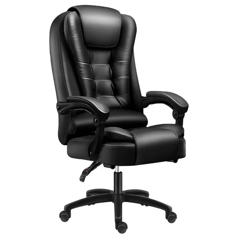 Brown Executive Manager Pchaisent Luxury, Stainless Steel Modern Office Chair Furniture Office Building White Swivel Chair