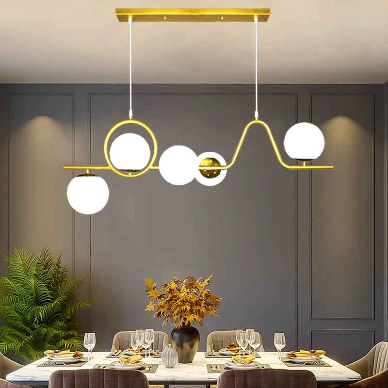 Modern dine dining room Pendant lights indoor lighting Ceiling lamp hanging light led Chandeliers for living room indoor lightin