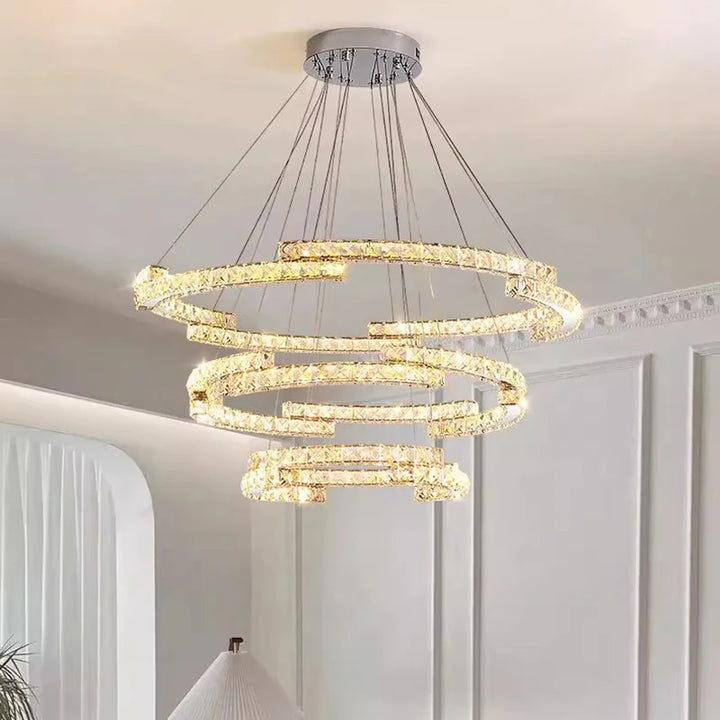 Modern crystal chandeliers indoor lighting Ceiling lamp hanging lights led chandeliers for the living room indoor lighting