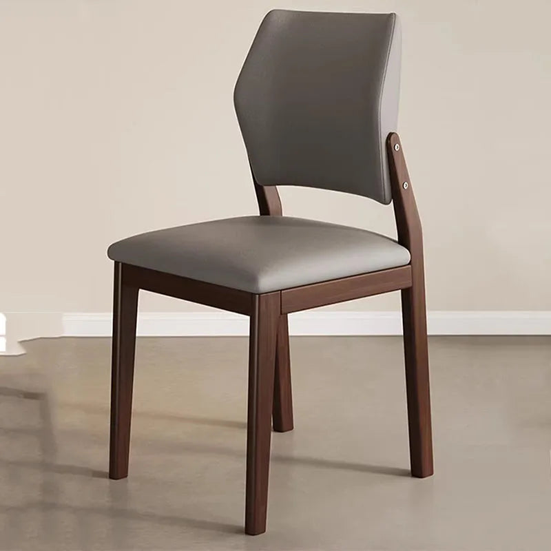 Living Single Person Cafe Dining Chair Interior Vanity Dining Chair Relaxing Wooden Sillas Para Sala De Estar Home Furniture