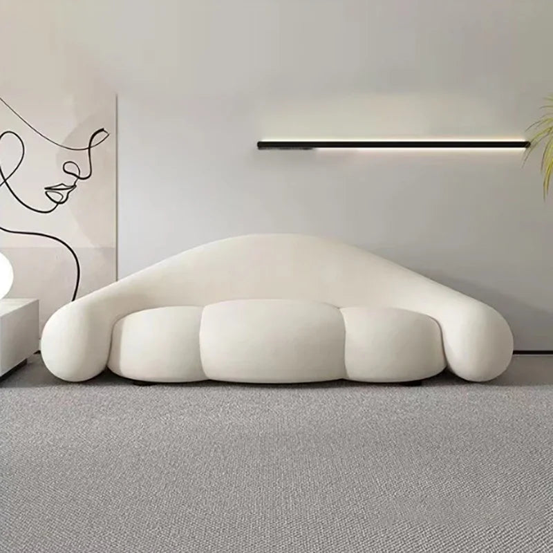 European Industrial Sofas Designer Office Floor Cloud Bean Bag Living Room Sofa Pouf Bubble White Arredamento Home Furniture