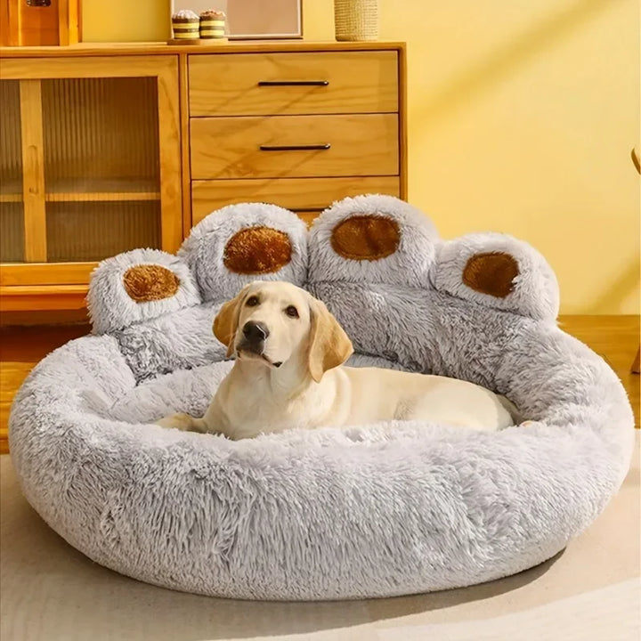 Soft Long Plush Cat kennel dog kennel winter warm pet bed Cat Bed Cat Mat Animals Sleeping Sofa