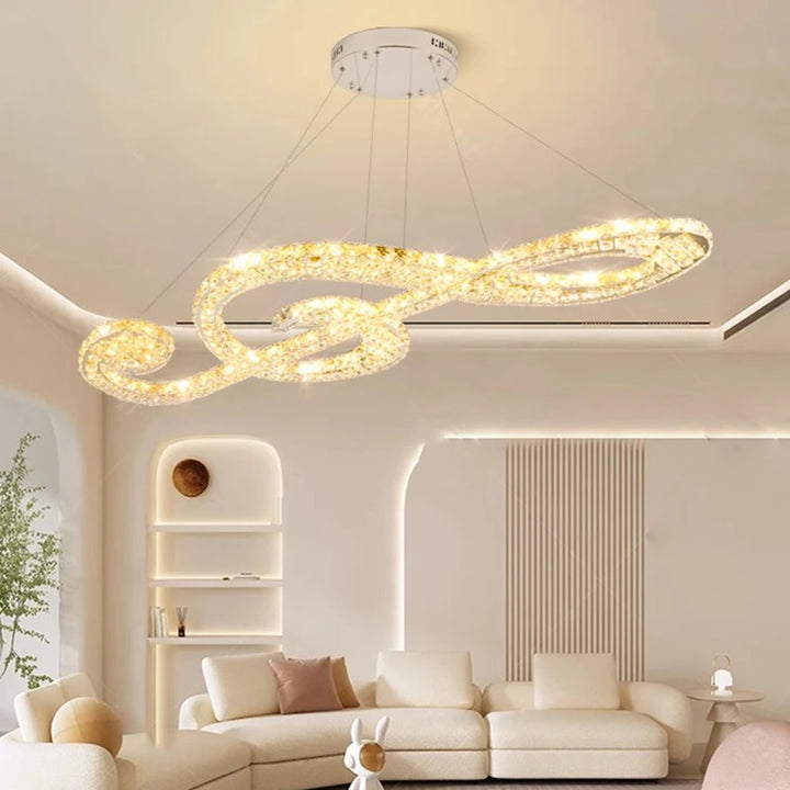 Modern Crystal chandelier Nordic light luxury Ceiling light lamps hanging light led chandeliers for the living room indoor light