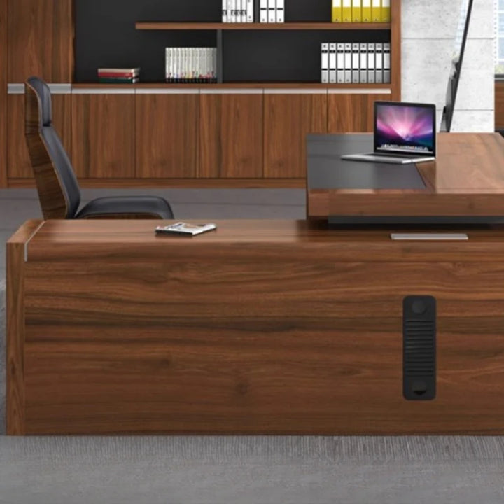 Modern Standing Computer Desk Large Wood Wooden Pc Office Desk Home Executive Escritorio Para Compuradora Modern Furniture