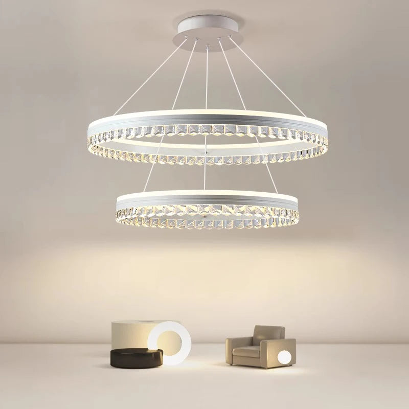 Modern crystal chandeliers indoor lighting Ceiling lamp hanging lights led chandeliers for the living room indoor lighting