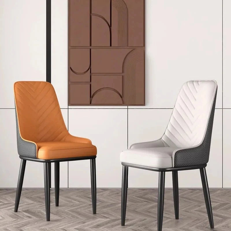 European Modern Dining Chairs Beautiful With Armrest Nordic Upholstered Dining Chairs Luxury Trendy Sillas De Comedor Furnitures