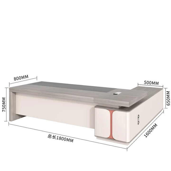 Computer Standing Office Desk Study Reception Organization Writing Office Desk European Corner Mesa Escritorio Office Furniture