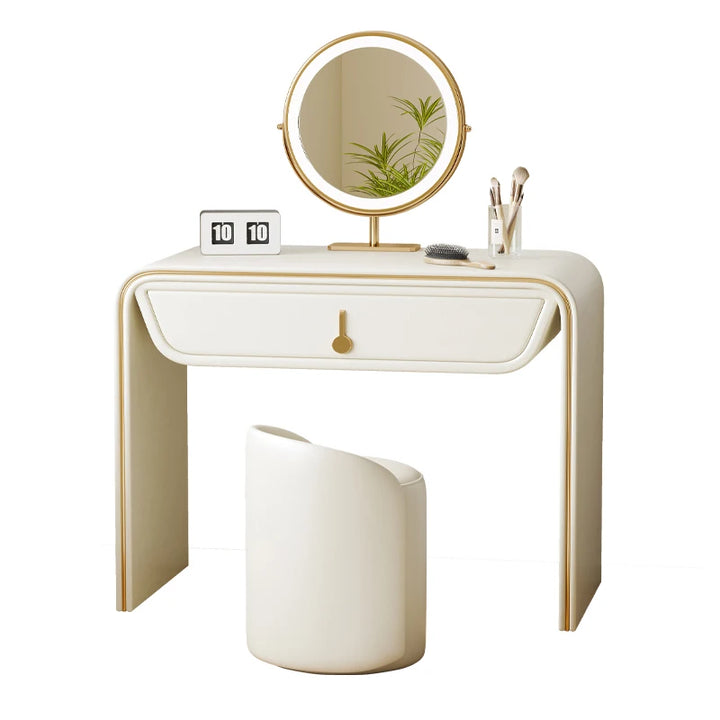 Nordic Style Dressing Table Luxury Modern Storage Home Bedroom Dressing Table Multifunctional Fashion Penteadeira Furniture