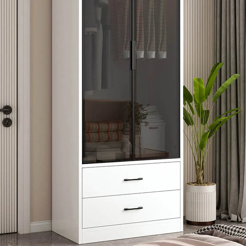 Simple Nordic Wardrobes Modern Display Luxury Free Shipping Mobile Cabinets Organizer Apartment Armario De Ropa Home Furniture