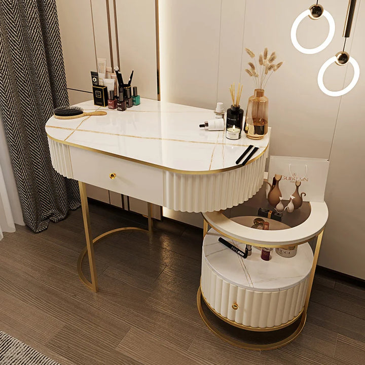 Drawer Chair Toilet Dressing Table Shelf Container Dressing Table Makeup Vanity Living Room Penteadeira De Maquiagem Bedroom Set