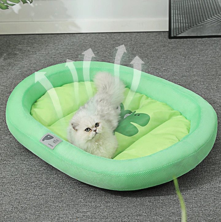 MADDEN Summer Cooling Pet Cat Bed Cushion Ice Pad Dog Sleeping Mat for Puppy Dogs Cats Pet Kennel Top Quality Cool Cold