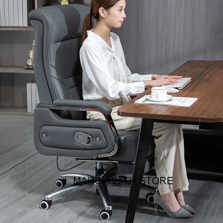 Boss Relaxing Office Chair Library Massage Conference Seat Floor Armchairs Swivel School Cadeira Presidente Office Furniture