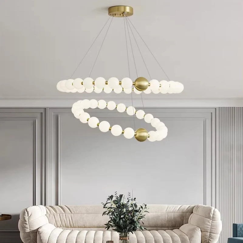 Modern Light luxury chandeliers indoor lighting Ceiling lamp hanging lights led chandeliers for the living room indoor lighting