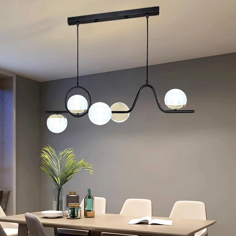 Modern dine dining room Pendant lights indoor lighting Ceiling lamp hanging light led Chandeliers for living room indoor lightin