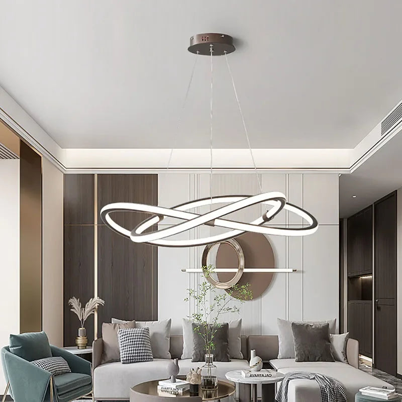 Modern LED Ceiling Chandelier For Living Dining Room Hall Bedroom Pendant Lights Indoor Home Decoration Lighting Fixture Luster