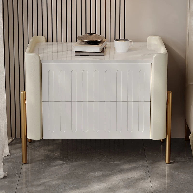 Smart Modern Nightstands Mobile Luxury Makeup Center Aesthetic Nightstands