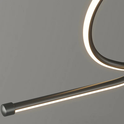 Designer Long Pendant Lamps Modern Minimalist Atmosphere Main Luminaire Bedroom New Restaurant Hanging Lights For Ceiling