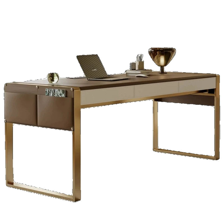 Italian Light Luxury Office Desks Modern Simple Domestic Study Living Room Design Office Desks Escritorios Work Furniture QF50OD